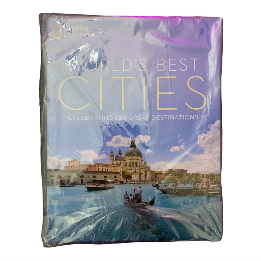 NEW Sealed. Hardbound Coffee Table Book - World’s Best Cities